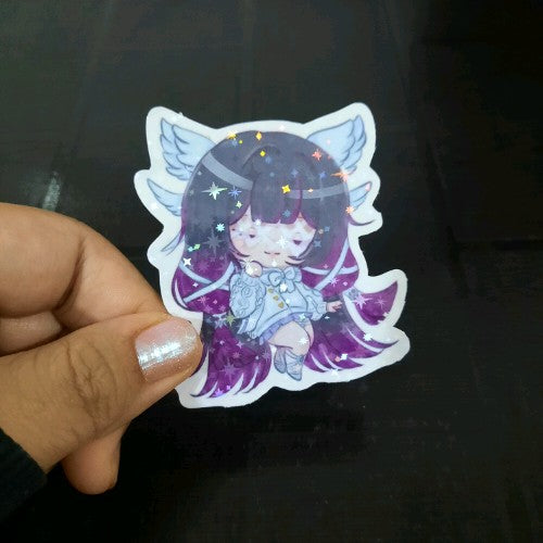 genshin die-cut stickers