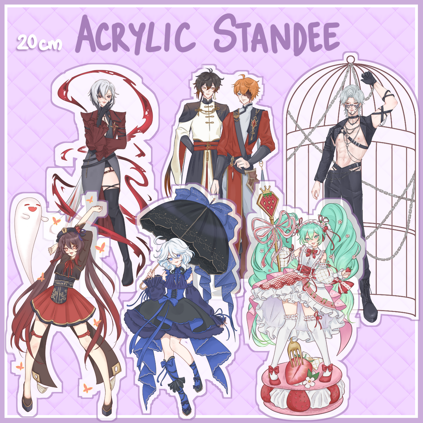 acrylic standees ♡