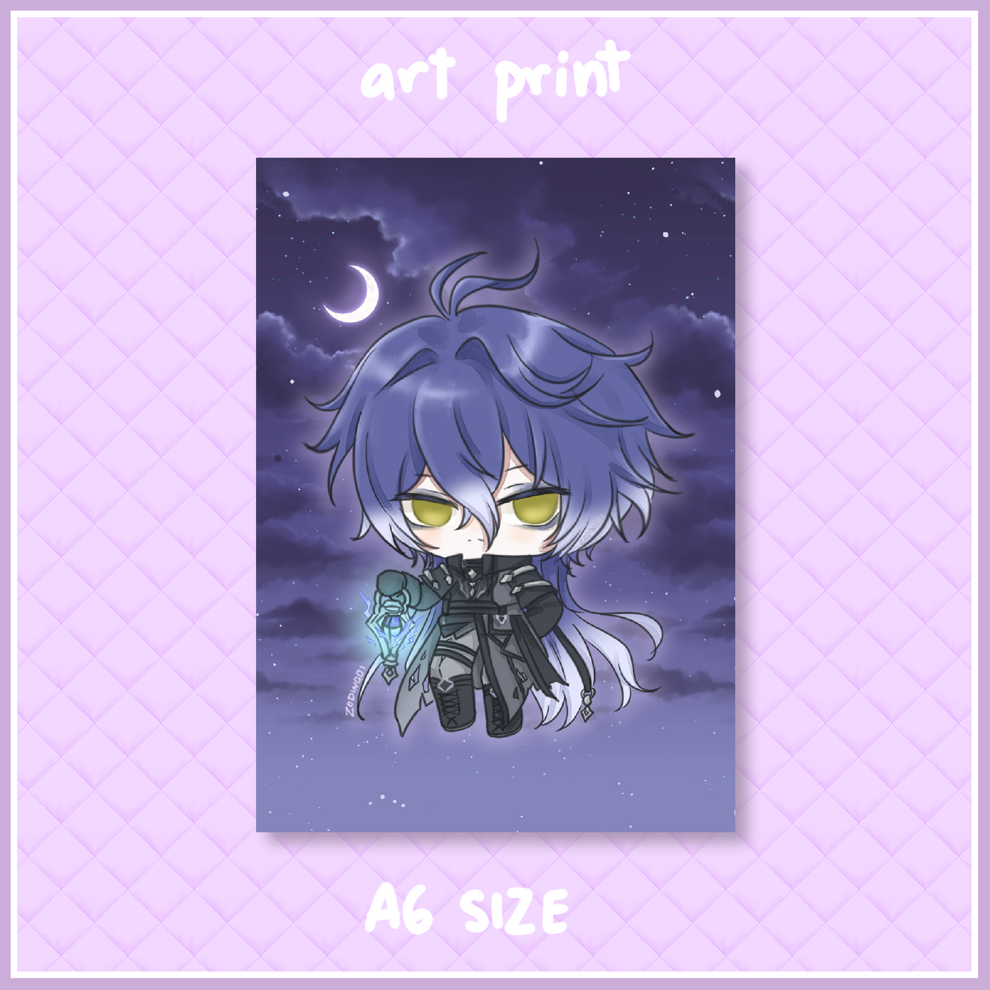 flins - postcard a6 print