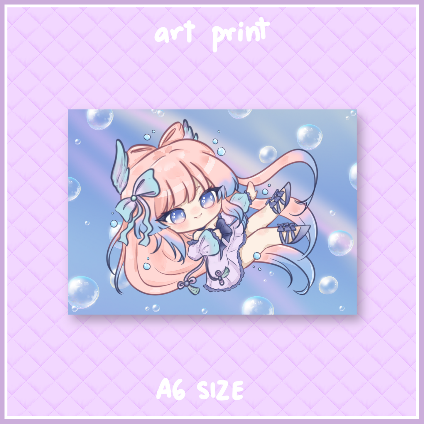 kokomi - postcard a6 print