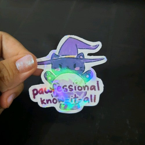 spoopy die-cut stickers