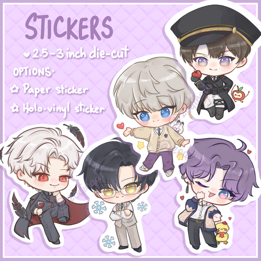 lads die-cut stickers