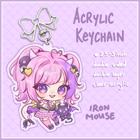 《last print》vtuber keychains