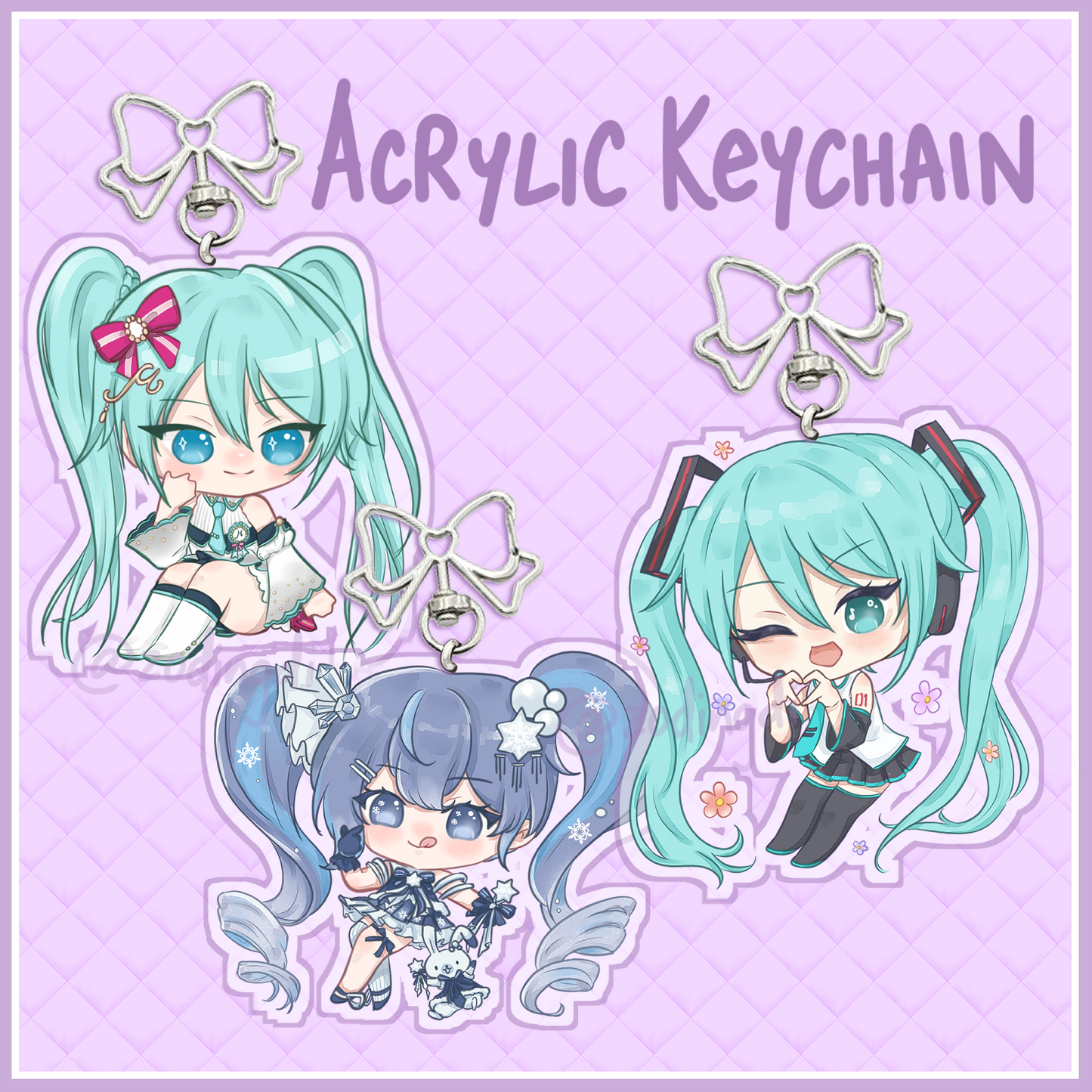 miku keychains