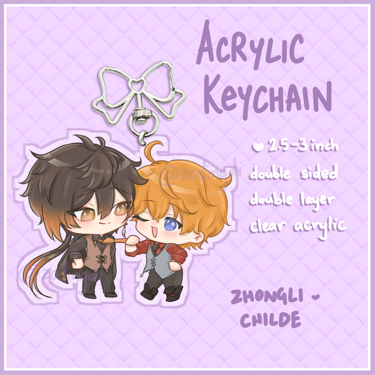 genshin ships keychains