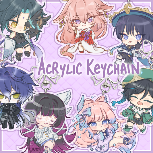 genshin keychains