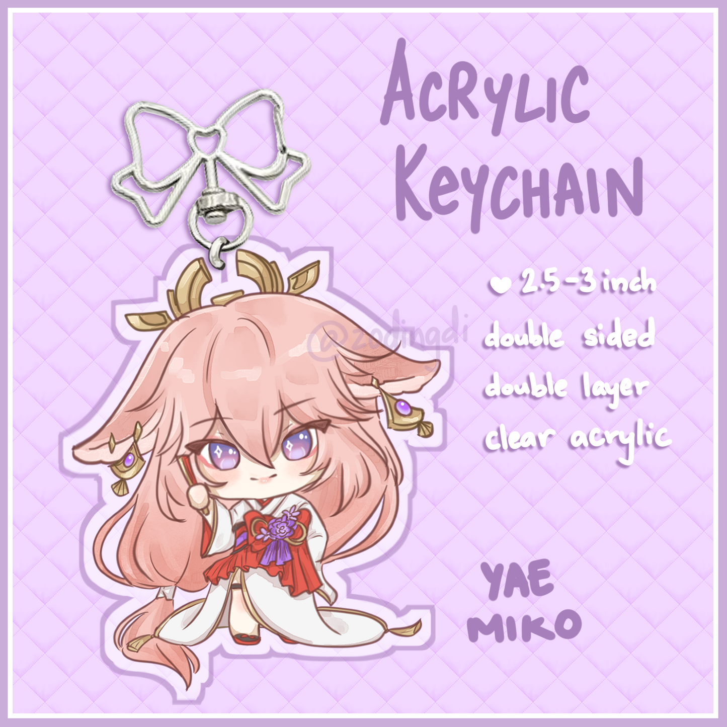 genshin keychains