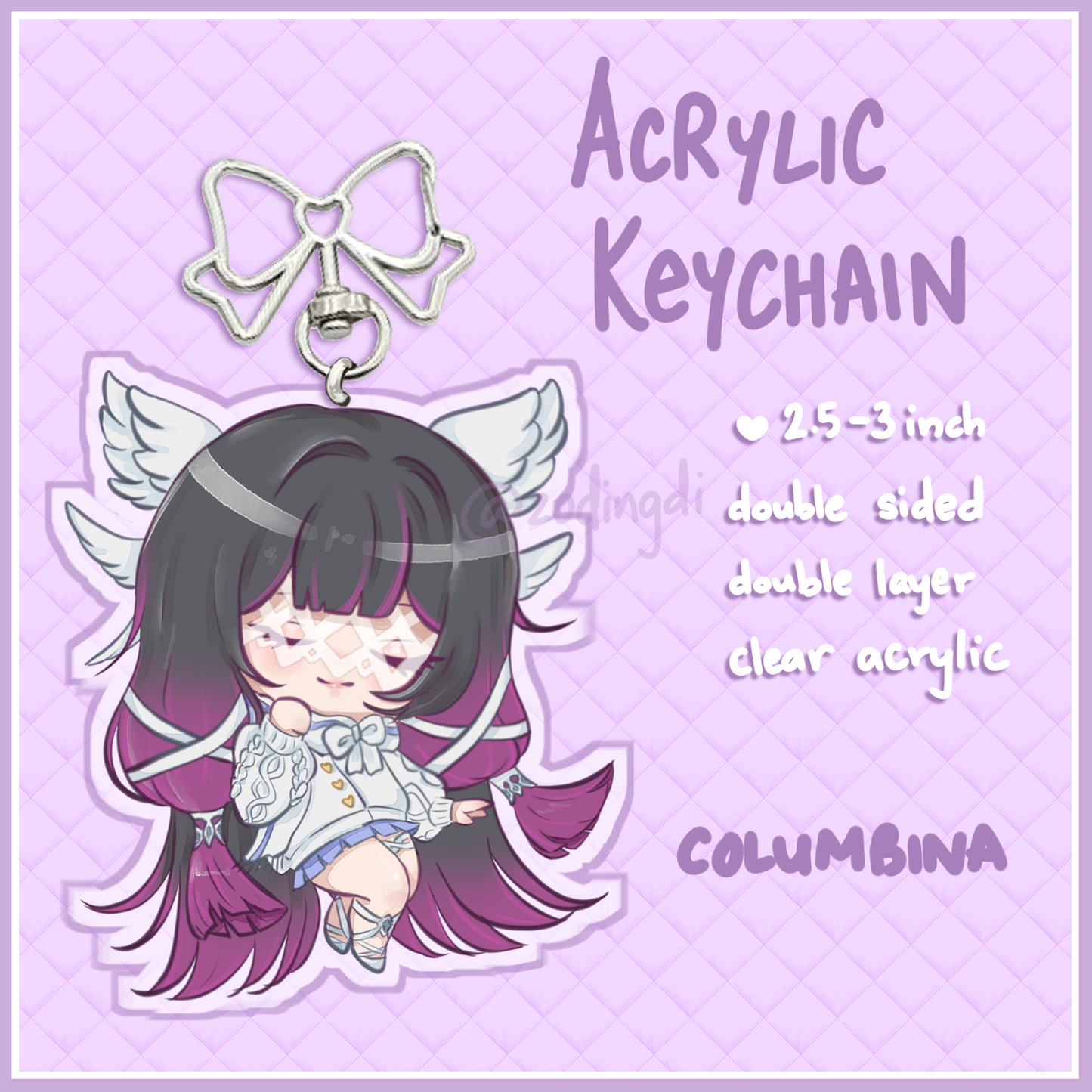 genshin keychains