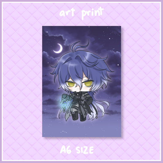 flins - postcard a6 print