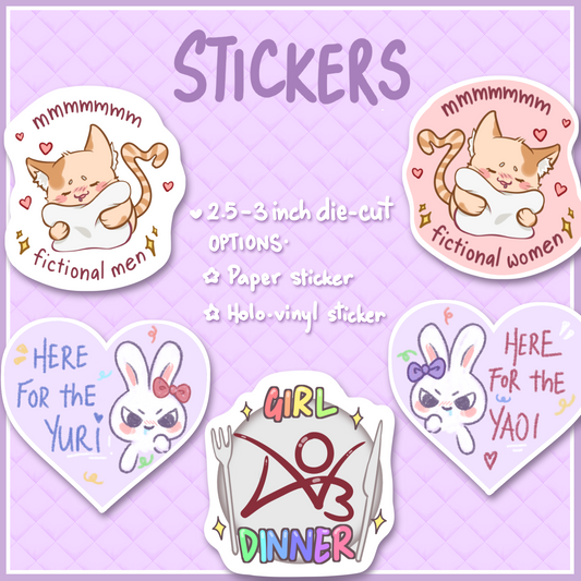 the degen die-cut stickers