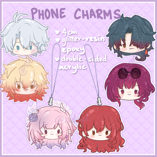 hsr phone charms